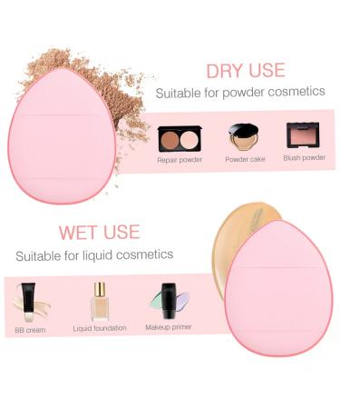 FRCOLOR 36 Pcs Finger Makeup Sponge Set - Silicone Makeup Sponges for Artists - Hydrophilic Non-Latex Powder Puffs - Ideal for Concealer Blending & More - International Shipping Available - Buy Online on GoSupps.com
