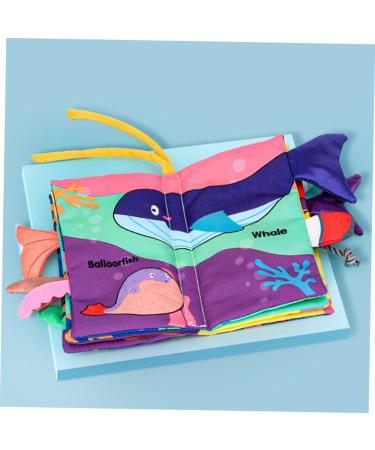 Toyvian 2-Pack Fabric Books for Toddlers | Educational Chewy Books for Small Animals | Soft Decorative Baby Knowledge Toys - Buy Online on GoSupps.com