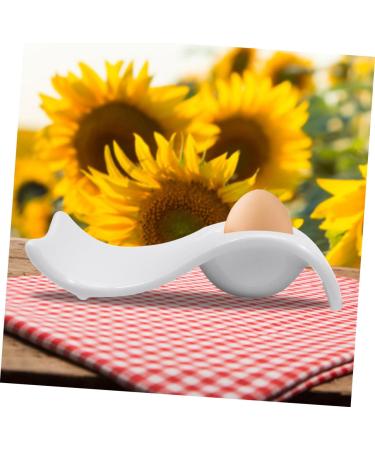 LABRIMP 6 Pcs Ceramic Egg Cup Fridge Decor Kitchen Egg Storage Tray Dinning Table Egg Cups Pasta Household - Buy Online on GoSupps.com