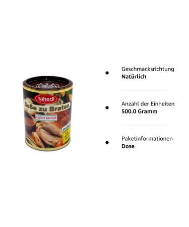 Buy Tahedl Instant Roast Sauce - 500g | Premium Flavor for International Shipping - Buy Online on GoSupps.com