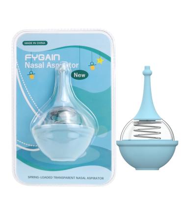 Baby Nasal Aspirator  Booger Sucker Newborns  Cleanable Reusable Nasal Bulb Syringe Snot Cleaner