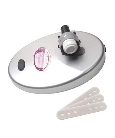 Laza Nail Lacquer Shaker Nails Gel Polish Varnish Adjustable Bottle Shaking Machine Shake Evenly Tools for Nails Art - Sliver