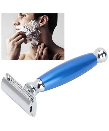 Men's Comfortable Manual Razor | Professional Salon Razor for Barbershops | Blue | International Shipping - Buy Online on GoSupps.com