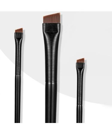 Sonew Brush Flat Head Fine Angled Exquisite Bristles Eyebrow Brush for Precision Makeup Application - Buy Online on GoSupps.com