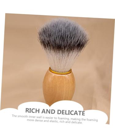 Beavorty Razor Brush Set - Portable Hair & Beard Brush Soap Tool & Bathroom Accessories for Men - Perfect for Shaving & Grooming - Buy Online on GoSupps.com