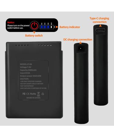 5000mAh Rechargeable Electric Battery - Long-lasting Power for All Devices | International Shipping Available - Buy Online on GoSupps.com