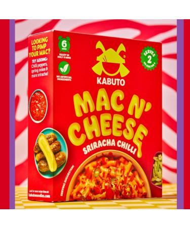 Sriracha Chilli Cheese Mac n' Cheese Big Box Instant Pasta 200g | Kabuto Noodles - Buy Online on GoSupps.com