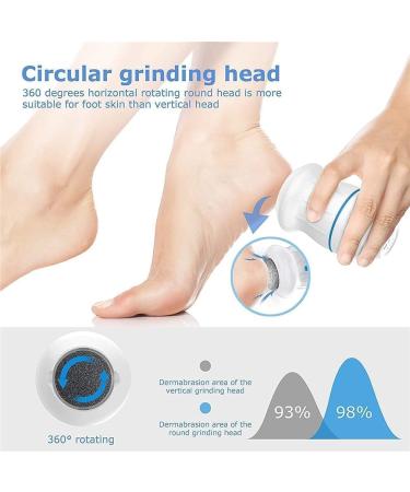Brizoft - Brizoft Electric Foot Grinder Brizoft Foot Shaver 2024 New Electric Foot Grinder Skin Hard Rupture Skin Trimmer Dead Skin Electric Callus Remover for Feet Rechargeable (1Pcs) - Buy Online on GoSupps.com