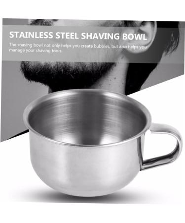 4-Piece Stainless Steel Shaving Bowl Set - Perfect Gift for Men | International Shipping Available - Buy Online on GoSupps.com