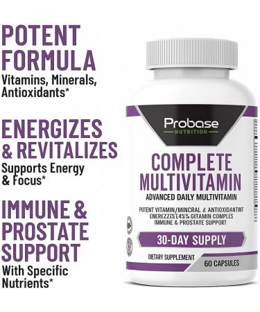 Probase Nutrition Complete Multivitamin 60 Capsules 30-Day Supply - Buy Online on GoSupps.com