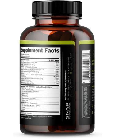 Hair Growth Supplement for Men - Boost Growth, Combat Hair Loss & Support Beard & Nail Health (90 Capsules) - Buy Online on GoSupps.com