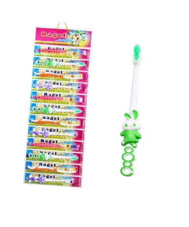 Lurrose 12th Children's toothbrush boys toothbrush reusable toothbrushes infant toothbrushes toothbrush sensitive toothbrushes baby soft fur cleaning brush
