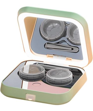 Colcolo Mini Contact Lens Case Cleaner | 2 Speed Modes | Rechargeable Cleaning Container with Mirror - International Shipping Available - Buy Online on GoSupps.com