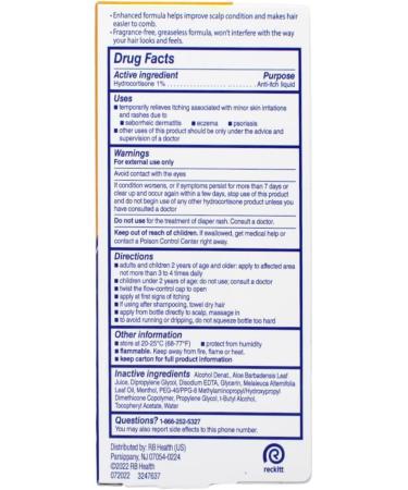 Buy Scalpicin Max Strength Scalp Itch Treatment - 1.5 oz (Pack of 3) | Fast International Shipping - Buy Online on GoSupps.com