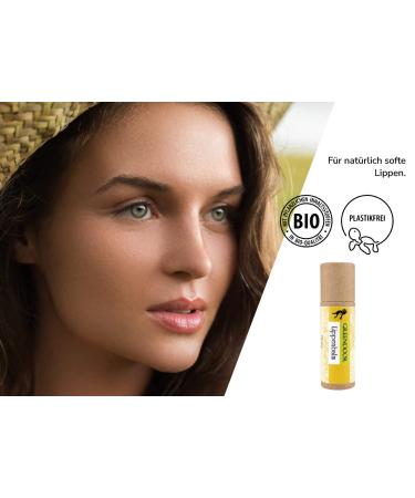 Greenendoor Honey Lip Balm | Plastic-Free Lip Care Stick with Organic Jojoba Oil | Natural Cosmetics for Soft Lips - Buy Online on GoSupps.com