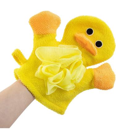 FRCOLOR Kids Exfoliating Bath Gloves Set - Animal Loofah Bath Mitts for Children - Buy Online on GoSupps.com