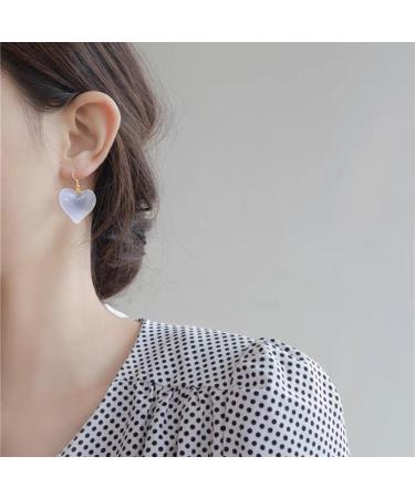 Buy Feyley Earrings - 3 Pairs Korean Fashion Minimalist Hook Vintage Y2K Peach Heart Party Jewelry for Women & Girls - Buy Online on GoSupps.com