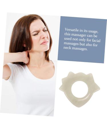 MUSISALY Jade Scraping Instrument Guasha Stone for Face Gua Sha Stone Facial Tools Tool for Face Gua Sha Tool Face Stone Gua Sha Face Sculpting Tool Jade Gua Sha Jade for Face Gua Sha Jade - Buy Online on GoSupps.com
