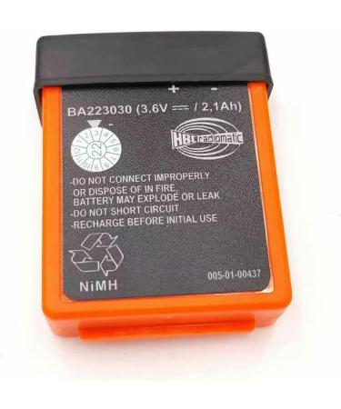 Buy 3.6V 2100mAh BA223030 HBC Rechargeable Battery for Crane Remote Control - International Shipping Available - Buy Online on GoSupps.com