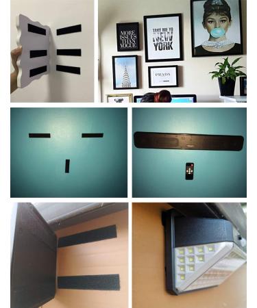 Melsan 1x4 inch Hook and Loop Strips with Adhesive - 15 Sets  Strong Back Adhesive Fasten Mounting Tape for Home or Office Use - Instead of Holes and Screws  Black Black 1 inch x 4 inch-15 Sets - Buy Online on GoSupps.com