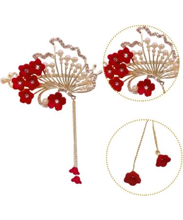 minkissy Camellia Clip Hair Pins Hair Clips Flower Hair Clip Velvet Bride China Hair up - Buy Online on GoSupps.com