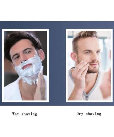 GeRRiT Electric Razor for Men | Waterproof Cordless Shaver & Beard Trimmer | USB Rechargeable Travel-Friendly Face Shaver - Buy Online on GoSupps.com