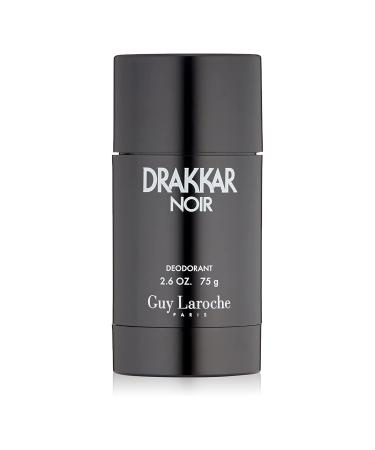 Drakkar Noir by Guy Laroche Deodorant Stick for Men - Top Notes of Lavender  Lemon  and Mandarin - Heart Notes of Warm Spices  Coriander  Juniper - Base Notes of Cedar and Vetiver - 2.6 oz