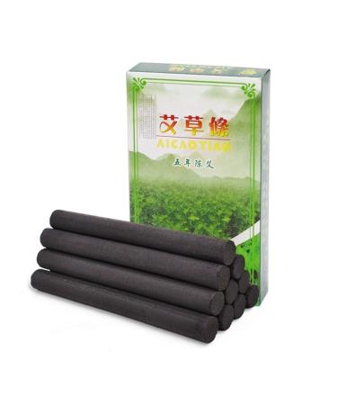 Moxa cones smoke-free moxa rolls smoke-free moxa stick carbonized wormwood stick moxa support moxa stick moxibusization stick (size: 0.7 smoke-free)