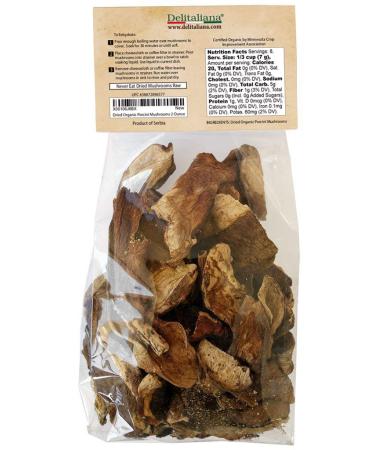 Dried Organic Porcini Mushrooms 2 oz - Premium Quality | Buy Online Now - Buy Online on GoSupps.com
