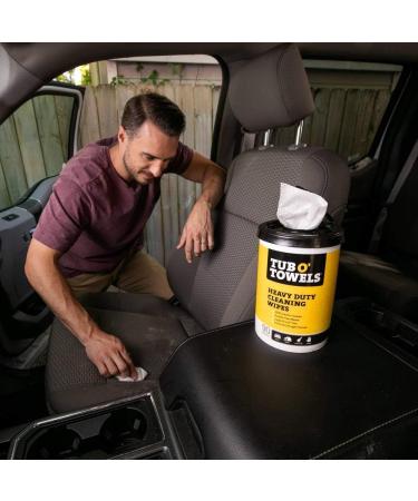 Tub O Towels TW90 Heavy-Duty 10" x 12" Size Multi-Surface Cleaning Wipes 90 Count Per Canister New Version - Buy Online on GoSupps.com