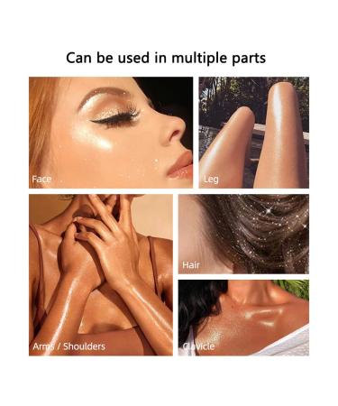 ROPALIA Body Glitter Spray - Shimmer Highlighter Powder & Hair/Body Glitter | Magical Hadas Polvo De Hadas #03 - Shop Now - Buy Online on GoSupps.com