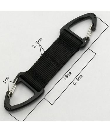 Minkissy 6pc Face Mask Ear Hook Holders | Nylon Strap Extensions & Key Holders for Comfortable Wear | Multifunctional Double-Sided Buckles - Buy Online on GoSupps.com