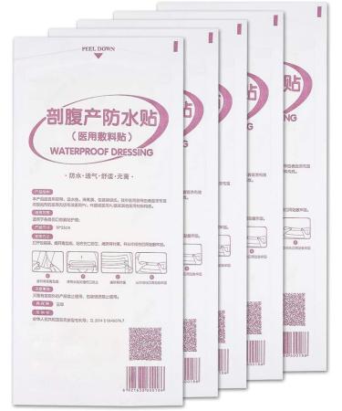 Wound Patch 5Pcs Wound Dressing Patch Wound Protector Patch Wound Dressing Patch Caesarean Postpartum Waterproof Shower Patch - Buy Online on GoSupps.com