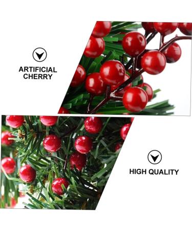 ABOOFAN 30 Pcs Christmas Imitation Fruit Christmas Floral Stems Picks Christmas Berry Christmas Flower Stems Picks Holly Berry Stems Tree Branch Decor Banquet Ornament Artificial Foam - Buy Online on GoSupps.com