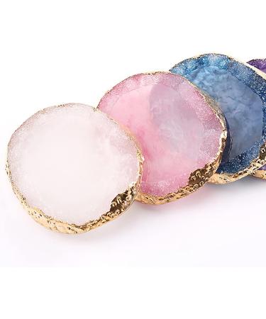 Buy Purple Resin Nail Art Palette | Cosmetic Mixing Tray for Nail Gel Polish & Makeup | International Shipping - Buy Online on GoSupps.com