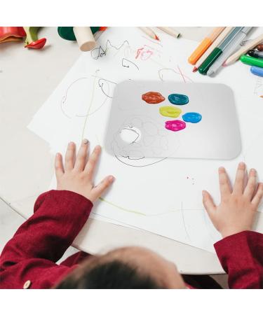 Buy 1 Set Color Palette & Mixing Tray for Watercolor and Makeup - International Shipping Available - Buy Online on GoSupps.com