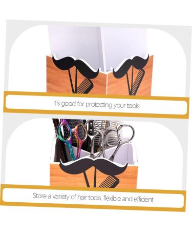 PopetPop Hairdressing Scissors Storage Box | Salon Organizer & Multifunctional Brush Holder for Stylists - Buy Online on GoSupps.com