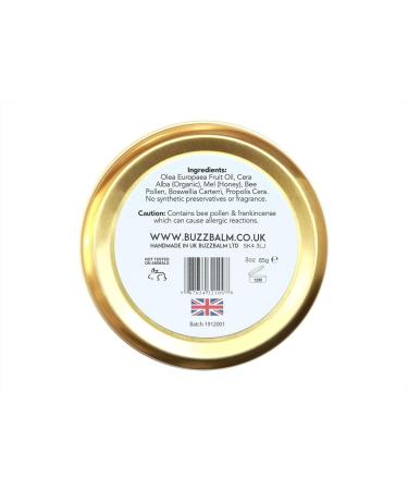 Natural Foot Cream for Cracked Heels - Bee Heeled Heel Balm with Frankincense & Peppermint Honey (85g) - Buy Online on GoSupps.com