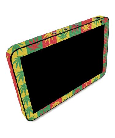 MightySkins Carbon Fiber Skin for Amazon Echo Show 8 (Gen 1) - Mary Jane | Durable Textured Carbon Fiber Finish | Easy to Apply and Change Style | Made in The USA