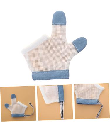 Toddmomy 4 Pairs Anti-Eating Gloves Infant Outdoor Toys Munch Mittens for Babies Silicone Mitts Baby Sucking Thumb Thumb Guard Teething Toys Yarn Gloves Kids Mitt Breathable Gloves Nylon As Shown 1x4pcs 11.5X6.5CMx4pcs - Buy Online on GoSupps.com