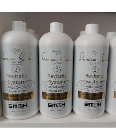 Premium Keratin Caviar Keratin Treatment for Damaged Hair 1000ml (500ml) - Buy Online on GoSupps.com