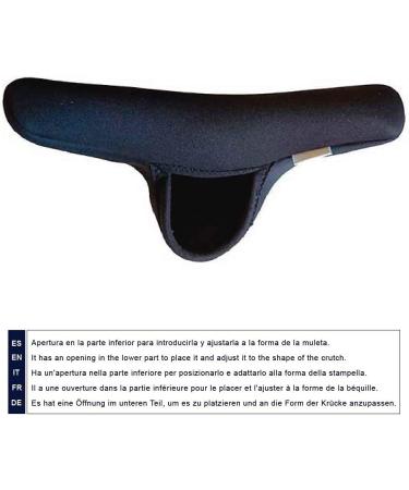 KMINA Forearm Crutch Pads (2 Count), Open Cuff - Crutch Padding for Elbow Support - Buy Online on GoSupps.com