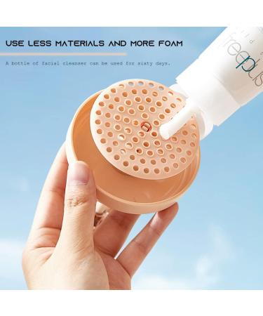 Zhenqi Shower Gel Foam Maker Deeper Cleaning Effect for Shower Gel Facial Cleanser Pale bluish white - Buy Online on GoSupps.com