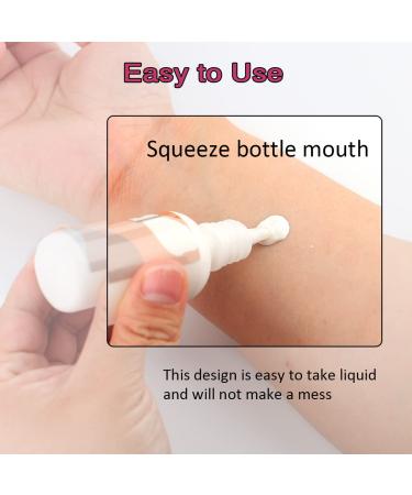 Depvision Liquid Latex 3 Colors Set - White Fresh Clear for Special Effects Makeup | Waterproof SFX Wound for Professional Artists (30ml x 3 - Buy Online on GoSupps.com