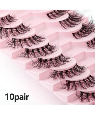 With Transparent Box Naturel Half Fake Eyelashes Realistic Charming Saving Time.(B) - Buy Online on GoSupps.com