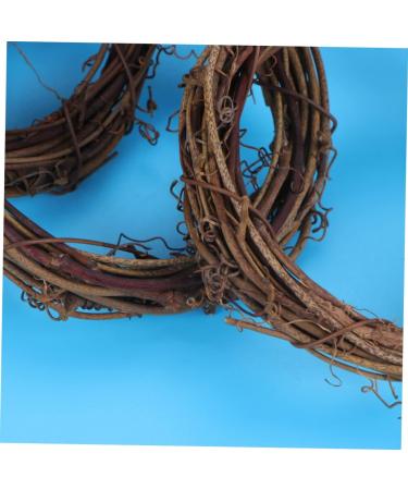 Zerodeko 30 Pcs Rustic Christmas Tree Ornament Christmas Door Garland Grapevine Wreath Garland Rattan Wreath Garland Rattan Grapevine Wreath Diy Vine Wreath Rattan Diy Wooden Wedding As Shownx3pcs 8X8cmx3pcs - Buy Online on GoSupps.com