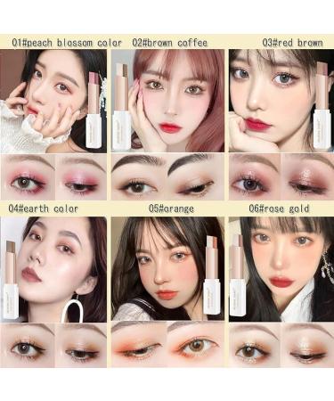 Color Gradient Eye Shadow Stick Set - Waterproof Durable Two-Color Makeup Pens for Women - Buy Online on GoSupps.com