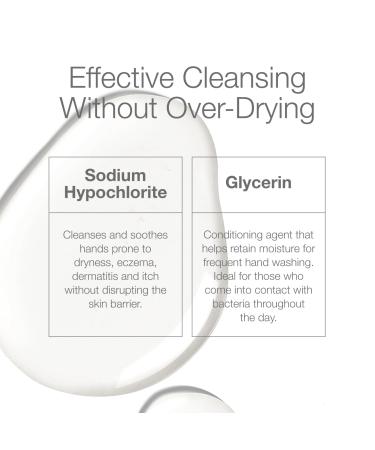 CLn HandWash - Advanced Hygiene for Hands Formulated with Glycerin for Sensitive Skin Prone to Hand Dermatitis Redness Irritation Eczema and Rash Fragrance-Free 8 fl oz 8 Fl Oz (Pack of 1) - Buy Online on GoSupps.com