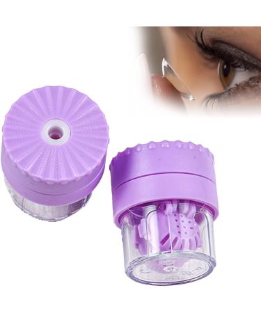 Verdant Touch Contact Lens Washer Portable Manual Cleaner Handheld Deproteinized Lens Cleaning Device Purple - Buy Online on GoSupps.com