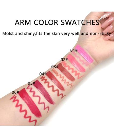  Generisch Set of 6 lip pencils and 6 lipsticks - Luxury liquid lipstick - Long-lasting - 6 lip pencils + 6 lipsticks - Buy Online on GoSupps.com